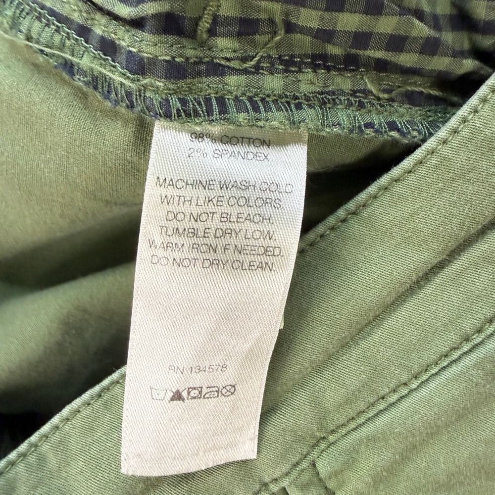 Vineyard Vines Chino Pants Straight Leg 14 Green Cotton Stretch Casual Preppy - Picture 5 of 13